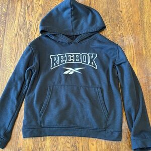 Boy’s Reebok Black Hoodie Sweatshirt, size 8